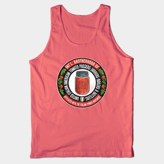 International Tomato Jarrers Union Tank Top by ItalianPowerStore